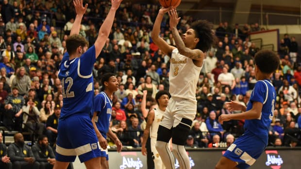Grant Roosevelt 6A Oregon boys basketball quarterfinal 2024 Taylor Balkom 23